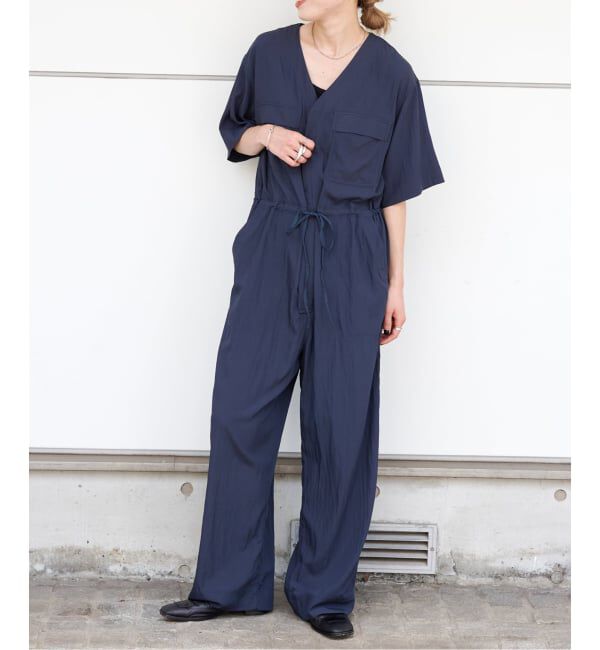 OUTDOOR PRODUCTS Usual Things「追加2 ダブルポケットVネックオールインワン」|オールインワン|