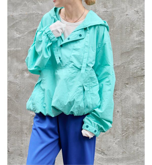OUTDOOR PRODUCTS Usual Things「撥水パッカブルアノラック」|ブルゾン・スタジャン|グリーン A