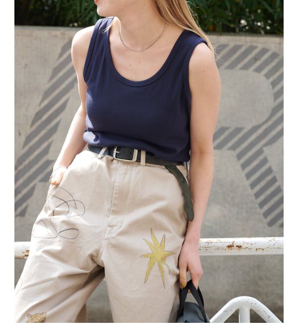 OUTDOOR PRODUCTS Usual Things「新色追加 シグネチャー前後タンクトップ」|タンクトップ|