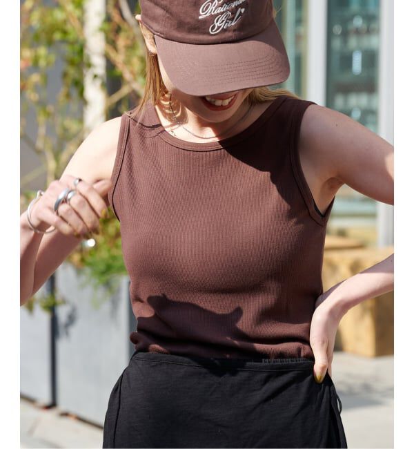 OUTDOOR PRODUCTS Usual Things「新色追加 シグネチャー前後タンクトップ」|タンクトップ|