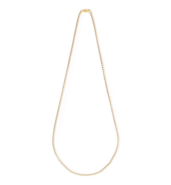 TOMORROWLAND GOODS「LAURA LOMBARDI ESSENTIAL BOX CHAIN ネックレス」|ネックレス|91 ゴールド