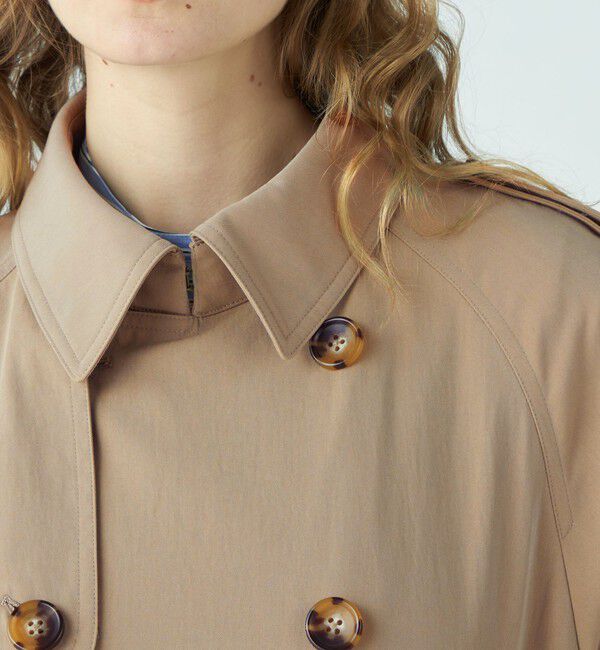 MACPHEE「シャンブレーツイル トレンチコート」|トレンチコート|