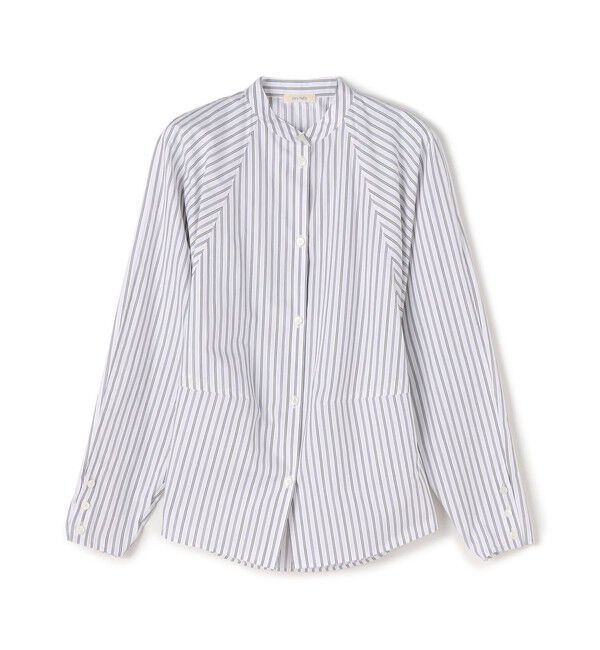 DES PRES「スビンコットンツイル ラグランフィットウエストブラウス」|シャツ・ブラウス|18 ホワイト系