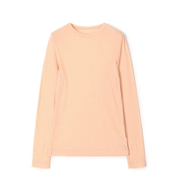 MACPHEE「シアージャージー クルーネックプルオーバー」|Tシャツ・カットソー|27 オレンジ