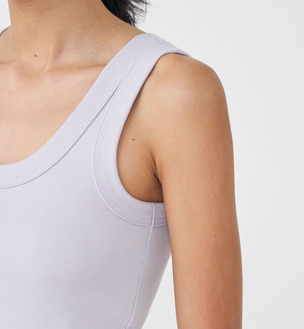 MACPHEE「シルキージャージー タンクトップ」|タンクトップ|