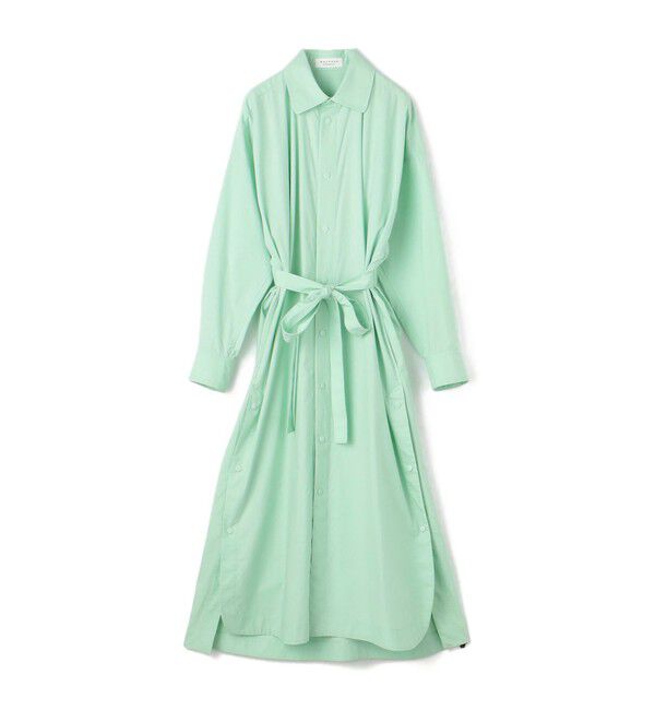 MACPHEE「コットンタイプライター ベルテッドコート」|その他|53 グリーン