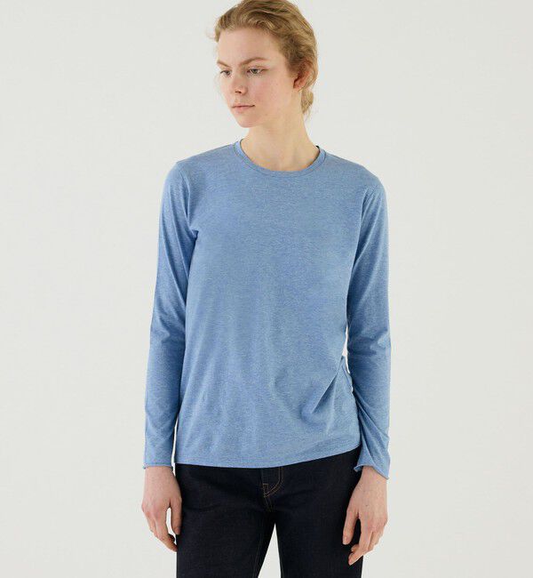 GALERIE VIE「スムージーコットン クルーネックプルオーバー」|Tシャツ・カットソー|