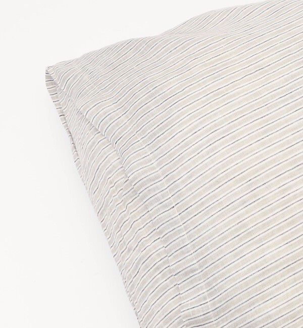TOMORROWLAND HOME「ストライプリネン ピローケース（50cm &times; 70cm）」|その他|
