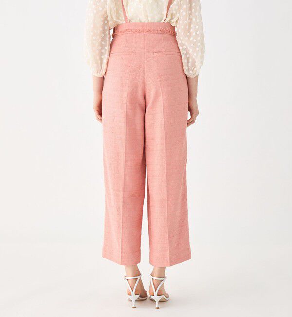 Ballsey「ライトスラブツイード サスペンダーワイドパンツ」|その他|