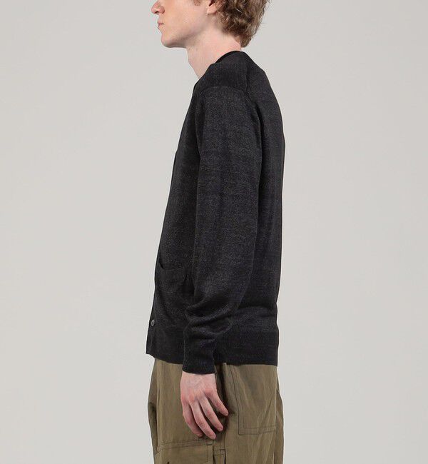 TOMORROWLAND MENS「TOMORROWLAND tricot ティントリネン Vネックカーディガン」|カーディガン|