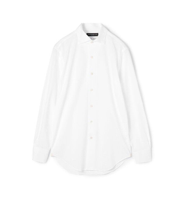 TOMORROWLAND MENS「36ゲージジャージ ループボタンダウンシャツ」|シャツ・ブラウス|11 ホワイト