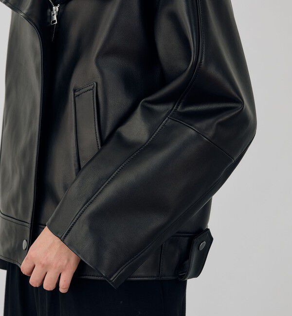 DES PRES「レザー ライダースブルゾン」|ライダースジャケット|