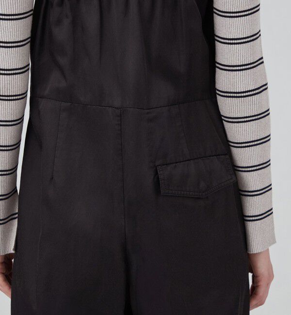 MACPHEE「コットンレーヨンモールスキン ジャンプスーツ」|オールインワン|