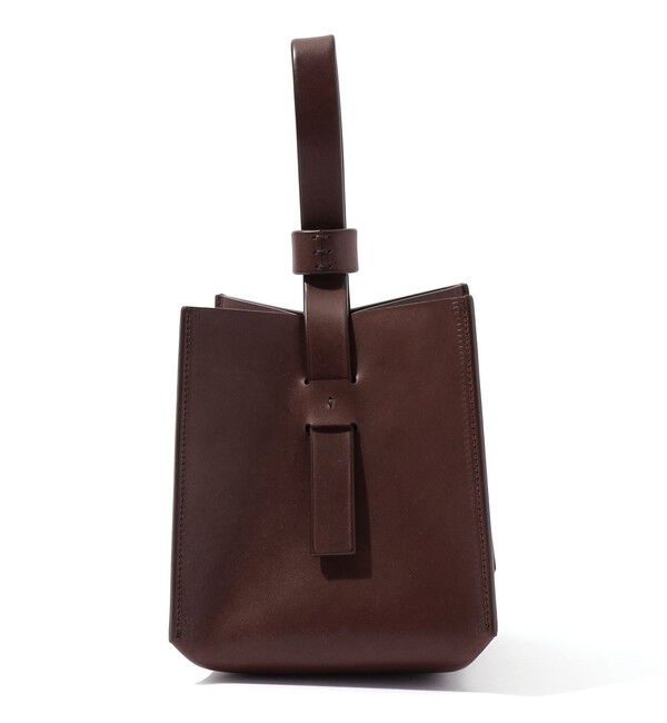 TOMORROWLAND GOODS「ARRHE STUDIO CUBO MINI バッグ」|ハンドバッグ|49 ダークブラウン