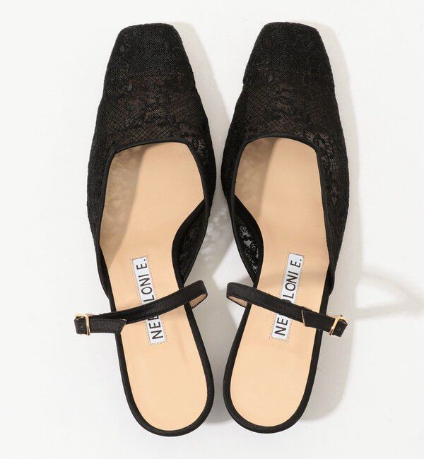 TOMORROWLAND GOODS「NEBULONI E.  LACE ミュールパンプス」|パンプス|