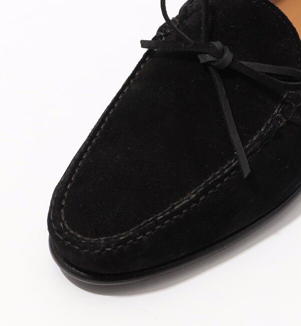 TOMORROWLAND GOODS「CASTELLANO リボンタッセル スウェードローファー」|ローファー|