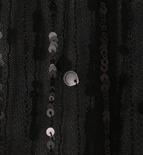 Ballsey「ドロップスパングルエンブロイダリー ボートネックブラウス」|シャツ・ブラウス|