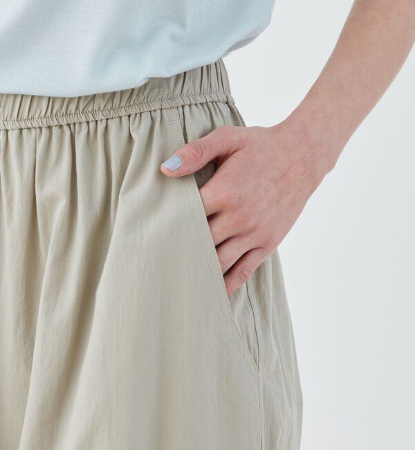 GALERIE VIE「コットンツイル イージーチノパンツ」|チノ|