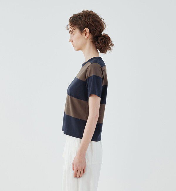 GALERIE VIE「ファインコットン クルーネックTシャツ」|Tシャツ・カットソー|