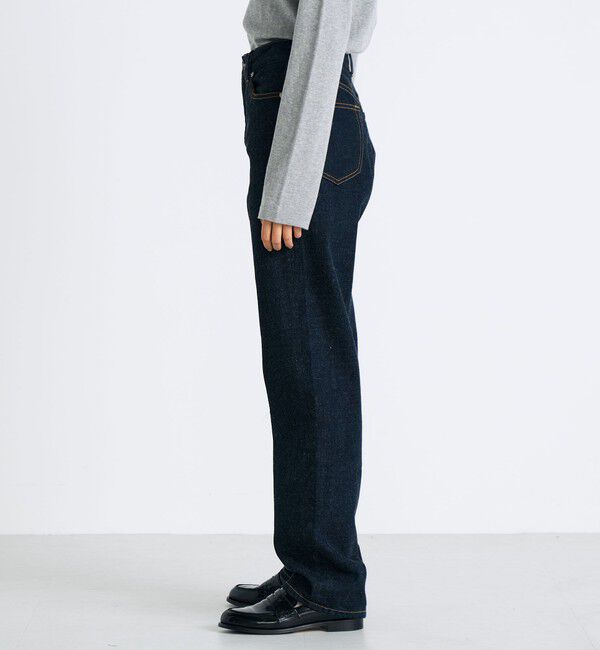 Edition「ワンウオッシュエッセンシャルデニム ストレートパンツ」|デニム|