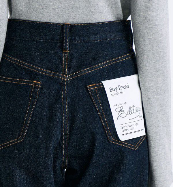 Edition「ワンウオッシュエッセンシャルデニム ストレートパンツ」|デニム|