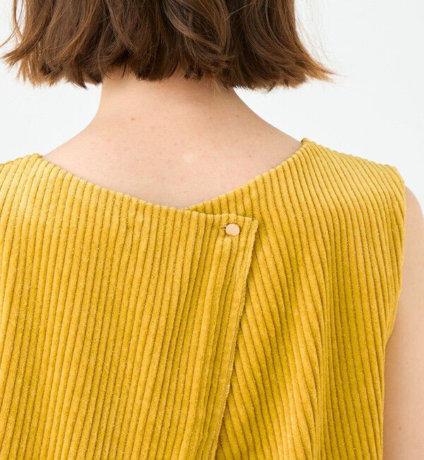 Ballsey「ラメコーデュロイ フロンタブルトップス」|シャツ・ブラウス|