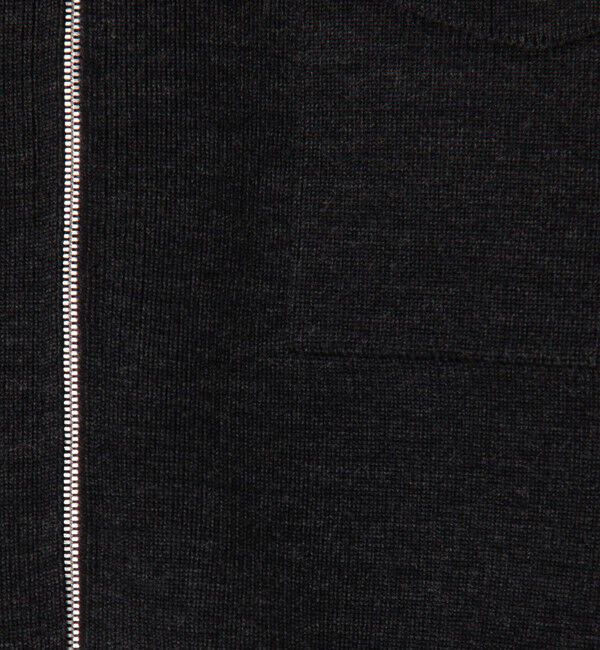 DES PRES「ハーフカーディガン ジップアップブルゾン」|カーディガン|