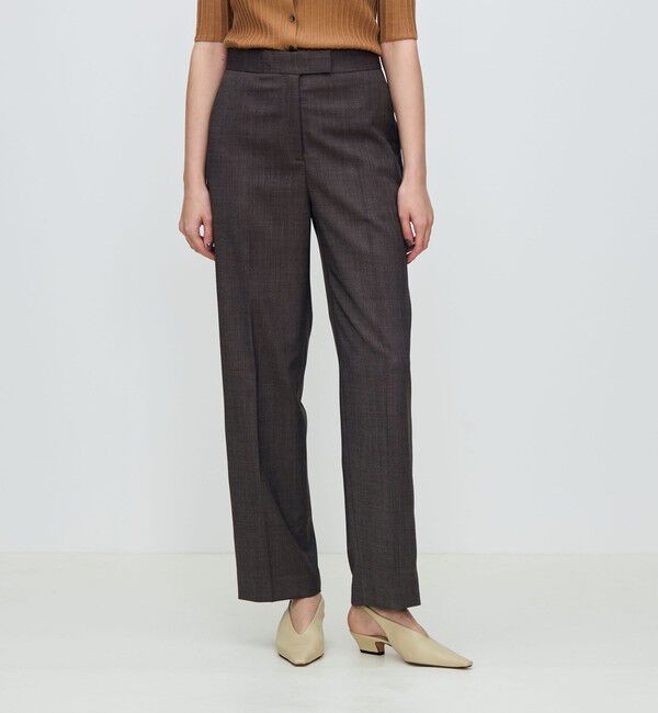 TOMORROWLAND collection「ウーステッドカルゼ ストレートパンツ」|その他|