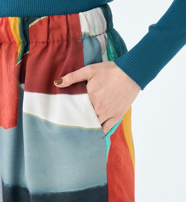 Ballsey「アルテミスプリント 1タックイージーパンツ」|その他|