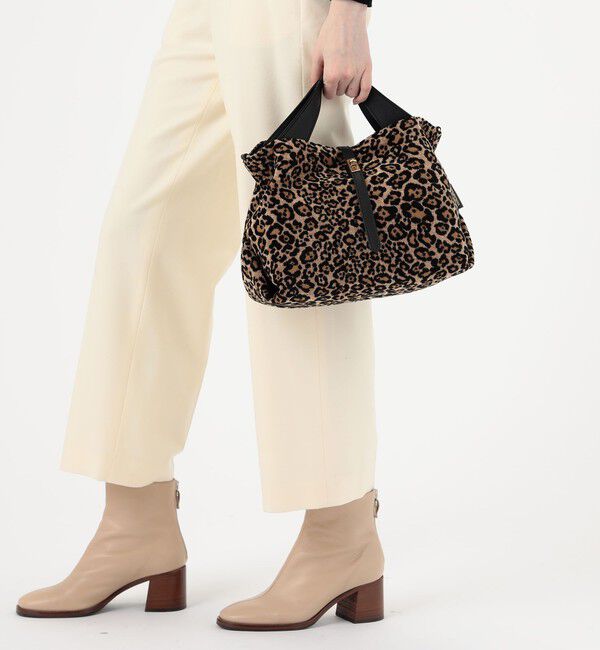 TOMORROWLAND GOODS「【別注】VIOLAd'ORO ジャガード レオパードバッグ」|ハンドバッグ|