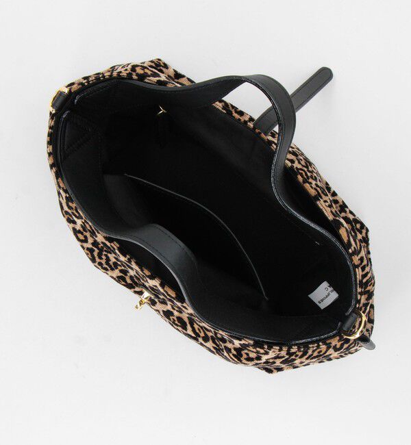 TOMORROWLAND GOODS「【別注】VIOLAd'ORO ジャガード レオパードバッグ」|ハンドバッグ|
