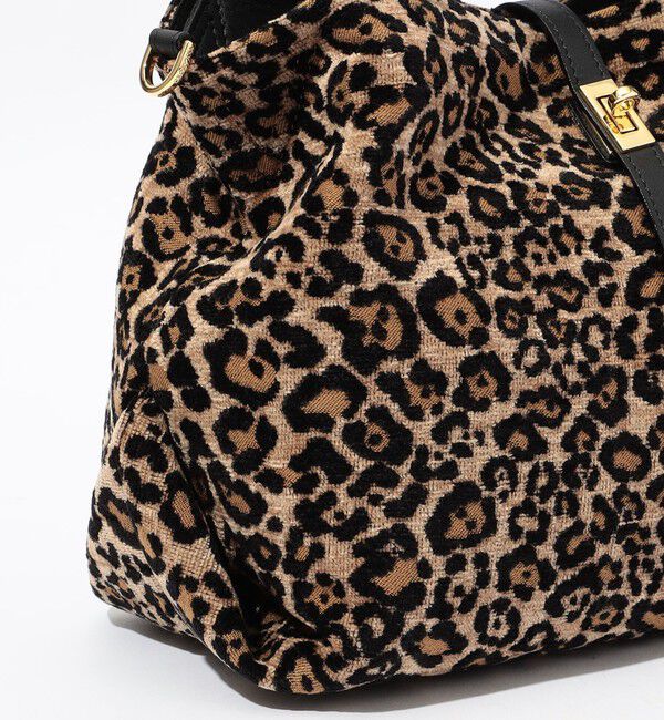 TOMORROWLAND GOODS「【別注】VIOLAd'ORO ジャガード レオパードバッグ」|ハンドバッグ|
