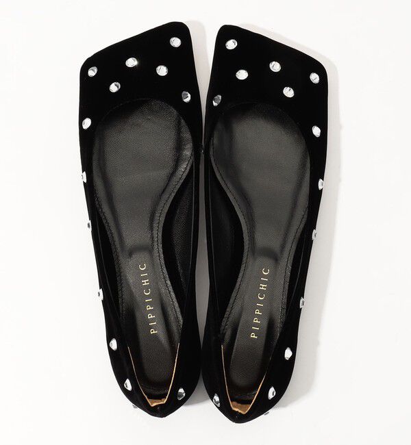 TOMORROWLAND GOODS「PIPPICHIC LINDA DIAMOND 8 フラットシューズ」|ローファー|