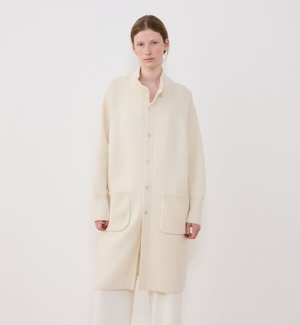 GALERIE VIE「モンゴルカシミヤ スタンドカラーコート」|その他|