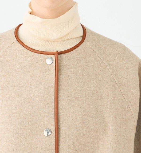 TOMORROWLAND BUYING WEAR「【別注】MACKINTOSH SANQUHAR EX ケープコート」|ノーカラーコート|