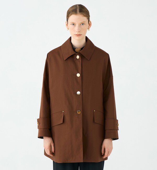 TOMORROWLAND BUYING WEAR「【別注】MACKINTOSH HUMBIE MIDI RAINTACK コート」|ステンカラーコート|