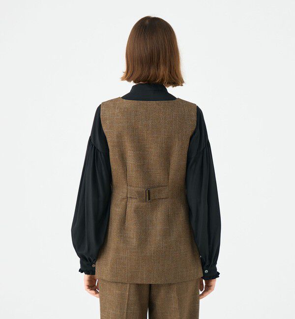 Ballsey「Tiffany スクエアネックジレ」|ベスト・ジレ|