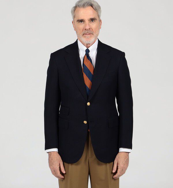 TOMORROWLAND MENS「シルクウールモヘヤ シングルブレステッド2Bジャケット NOVARA」|テーラードジャケット|