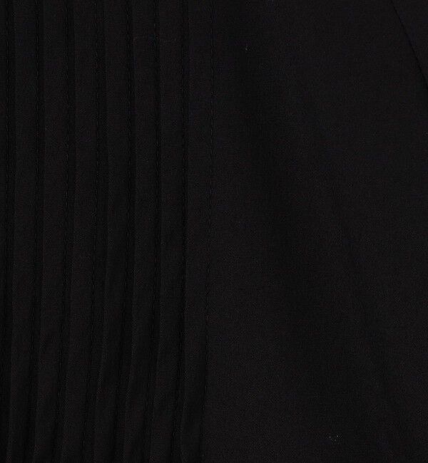 TOMORROWLAND collection「ハイパワーストレッチブロード ピンタックブラウス」|シャツ・ブラウス|