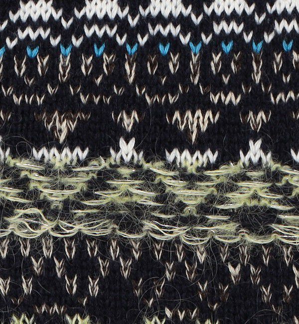 MACPHEE「フェアアイル Vネックベスト」|ベスト・ジレ|