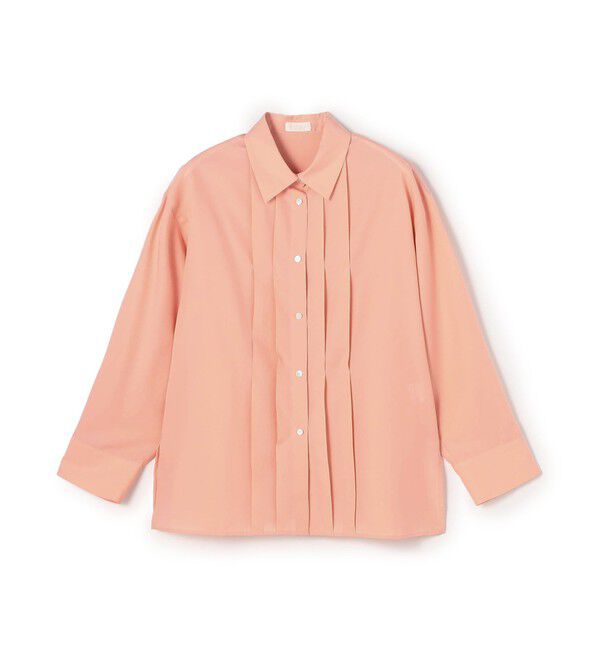 Ballsey「ハイカウントポプリン フロントタックシャツ」|シャツ・ブラウス|33 ピンク