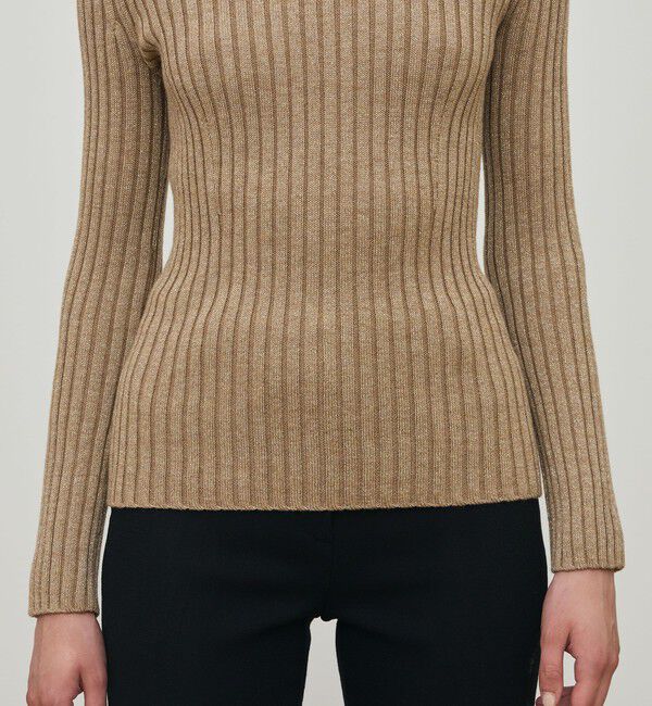 DES PRES「ウールリブ クルーネックプルオーバー」|ニット・セーター|