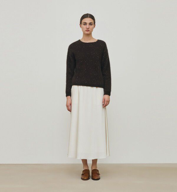 DES PRES「フォックスカシミヤ クルーネックプルオーバー」|ニット・セーター|