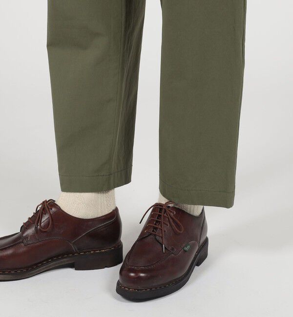 TOMORROWLAND MENS「80/2スーピマコットン イージーパンツ BORGHI」|チノ|