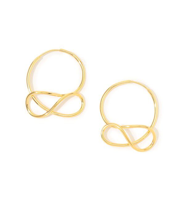 TOMORROWLAND GOODS「BAR Jewellery CIRRUS ゴールド ピアス」|ピアス|