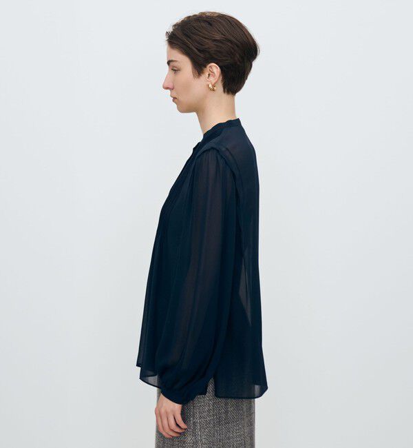 TOMORROWLAND collection「シルクシフォン ピンタックブラウス」|シャツ・ブラウス|