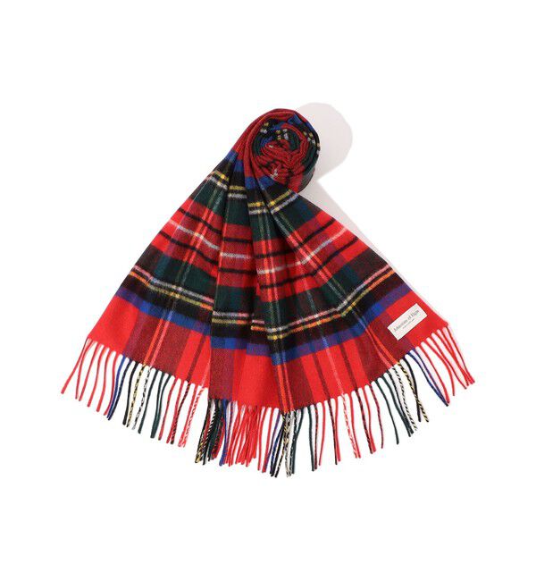 TOMORROWLAND GOODS「Johnstons of Elgin カシミヤ タータンチェックマフラー」|マフラー|38 Royal Stewart