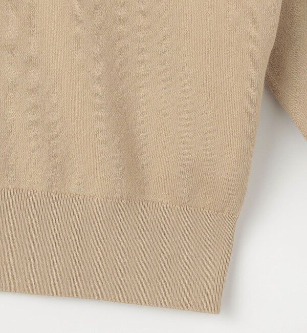 CABaN「コットンカシミヤストレット Vネックプルオーバー」|ニット・セーター|