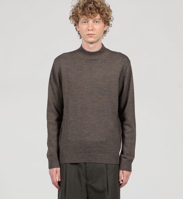 TOMORROWLAND MENS「TOMORROWLAND tricot メリノベーシック モックネックプルオーバー」|ニット・セーター|