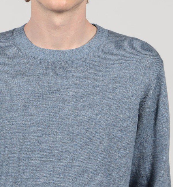 TOMORROWLAND MENS「TOMORROWLAND tricot メリノベーシック クルーネックプルオーバー」|ニット・セーター|